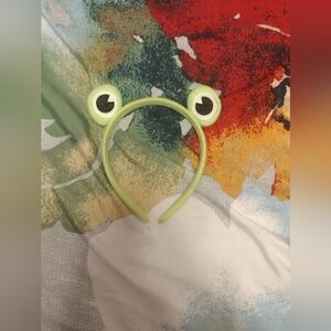 Green Frog Eye Kids Headband